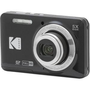 imageKODAK PIXPRO FZ55BL 16MP Digital Camera 5X Optical Zoom 28mm Wide Angle 1080P Full HD Video LiIon Battery 27quot LCD Vlogging Camera BlueBlack