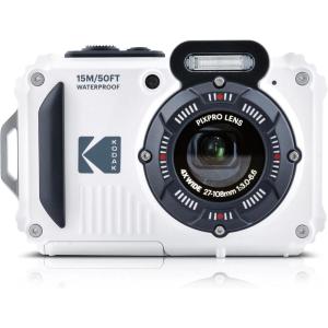 imageKODAK PIXPRO WPZ2 Rugged Waterproof Shockproof Dustproof WiFi Digital Camera 16MP 4X Optical Zoom 1080P Full HD Video Vlogging Camera 27quot LCD BlueCamera
