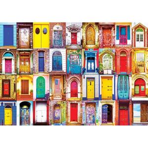 imageKODAK Premium Puzzles Kodak 1500 Piece  Colorful American Doors