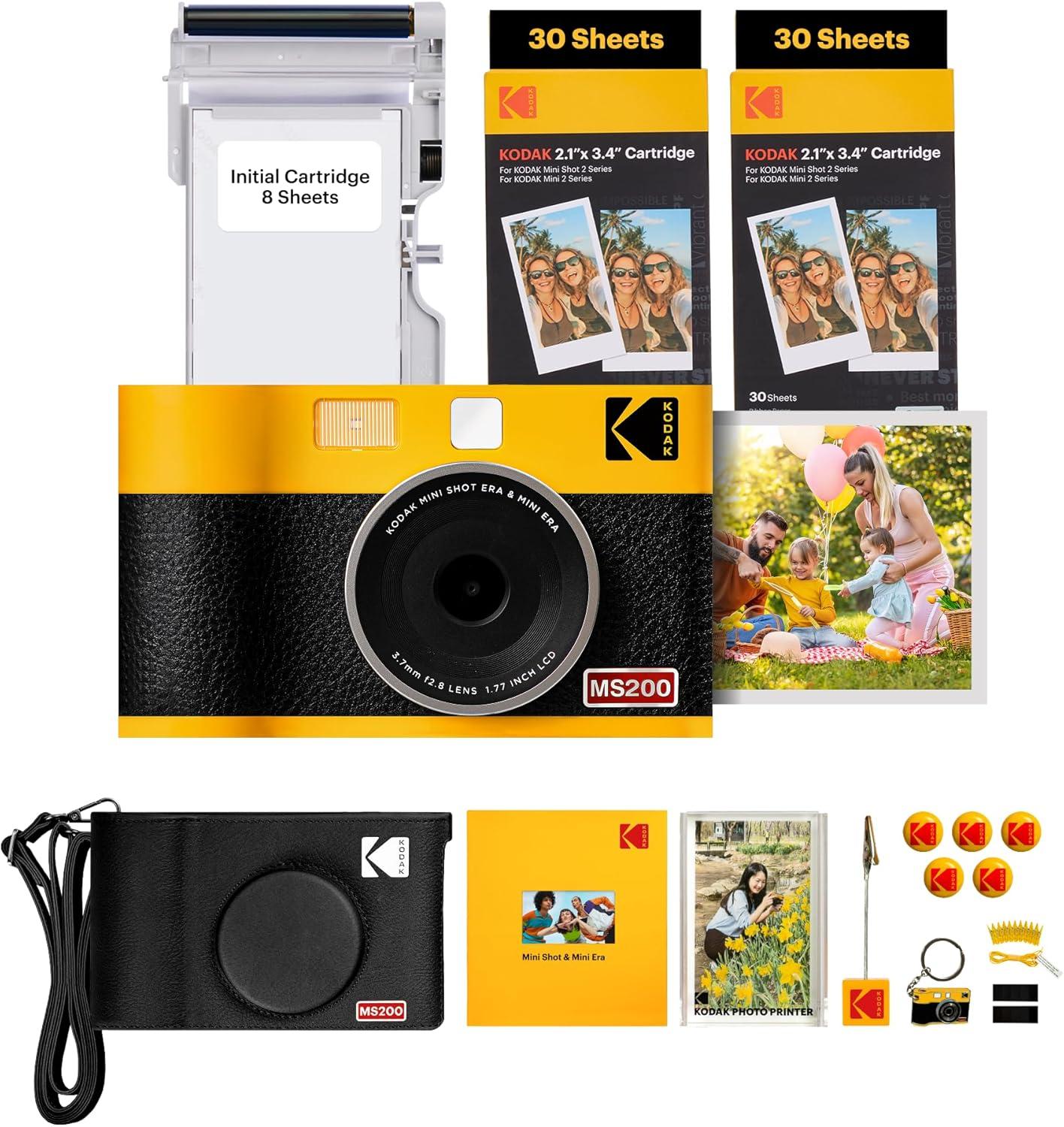 imageKODAK Cam Mini Shot 2 ERA Black 21x34Yellow