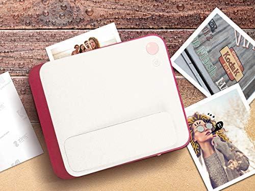 imageZink Kodak 35x425 inch Premium Zink Instant Print Photo Paper 80 Sheets Compatible with Kodak Smile Classic Instant CameraWhite