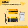 imageKODAK Mini 3 ERA 4PASS Portable Photo Printer Black Printer  Initial 8 Sheets  60 SheetsBlack