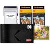 imageKODAK Mini 3 ERA 4PASS Portable Photo Printer Black Printer  Initial 8 Sheets  60 SheetsBlack