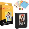 imageKODAK 2quotx3quot Premium Zink Photo Paper 50 Sheets  Colorful Square Hanging Photo Frames  Photo Album Compatible PrintomaticBundle wFrame and Album