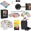 imageZink Kodak Step Touch  13MP Digital Camera ampamp Instant Printer with 35 LCD Touchscreen Display 1080p HD Video White Starter Bundle