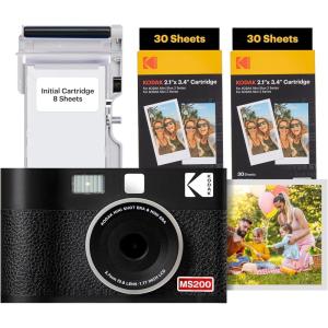 imageKODAK Cam Mini Shot 2 ERA Black 21x34Black