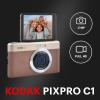 imageKODAK PIXPRO C1 Friendly Zoom Digital Camera  13MP Compact Point and Shoot with 28 180 Tilt LCD Flip Screen Retro Vintage Design with 4X Zoom and 1080P Full HD Video for Travel Vlogging BlackBrown