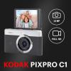 imageKODAK PIXPRO C1 Friendly Zoom Digital Camera  13MP Compact Point and Shoot with 28 180 Tilt LCD Flip Screen Retro Vintage Design with 4X Zoom and 1080P Full HD Video for Travel Vlogging BlackBlack