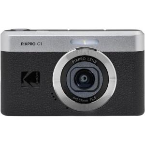 imageKODAK PIXPRO C1 Friendly Zoom Digital Camera  13MP Compact Point and Shoot with 28 180 Tilt LCD Flip Screen Retro Vintage Design with 4X Zoom and 1080P Full HD Video for Travel Vlogging BlackBlack