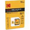 imageKODAK 16GB Class 10 UHSI U1 MicroSDHC Card with Adapter 10x Write SpeedBlack