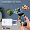 imageKODAK Step Slim Instant Smartphone Photo Printer  Portable Sleek Color Wireless Mobile Printer  Zink 2x3 StickyBack Photos  Print from iOS ampamp Android Devices with Bluetooth wthe Fun App  WhiteWhite