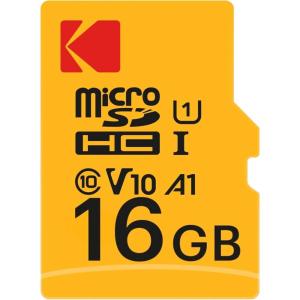 imageKODAK 16GB Class 10 UHSI U1 MicroSDHC Card with Adapter 10x Write SpeedBlack