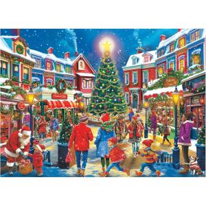 imageRoseArt  Kodak Premium  Christmas Magic  1000 Piece Jigsaw Puzzle for AdultsChristmas Village