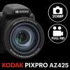 imageKODAK PIXPRO AZ425BK 20MP Digital Camera 42X Optical Zoom 24mm Wide Angle Lens 1080P Full HD Video Optical Image Stabilization LiIon Battery 3quot LCD Vlogging Camera Black