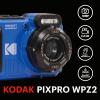 imageKODAK PIXPRO WPZ2 Rugged Waterproof Shockproof Dustproof WiFi Digital Camera 16MP 4X Optical Zoom 1080P Full HD Video Vlogging Camera 27quot LCD YellowBlue