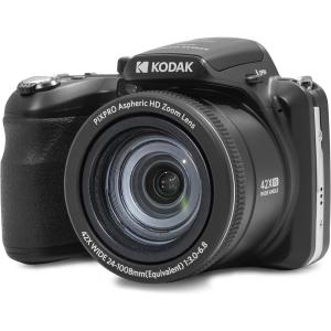 imageKODAK PIXPRO AZ425BK 20MP Digital Camera 42X Optical Zoom 24mm Wide Angle Lens 1080P Full HD Video Optical Image Stabilization LiIon Battery 3quot LCD Vlogging Camera Black