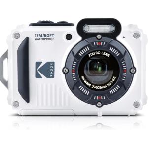 imageKODAK PIXPRO WPZ2 Rugged Waterproof Shockproof Dustproof WiFi Digital Camera 16MP 4X Optical Zoom 1080P Full HD Video Vlogging Camera 27quot LCD YellowCamera