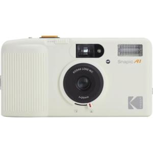 imageKODAK Snapic A1 35mm Film Camera 35mm Reusable 2Zone Focus Lightweight Compact Rhino Grey Film ampamp AAA Battery are not IncludedIvory White
