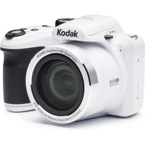 imageKodak AZ401RD Point ampamp Shoot Digital Camera with 3quot LCD RedWhite
