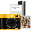 imageKODAK Mini Shot 4 ERA 4PASS 2in1 Instant Camera and Photo Printer 4x4 Black Camera  70 SheetsYellow