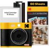 imageKODAK Mini Shot 4 ERA 4PASS 2in1 Instant Camera and Photo Printer 4x4 Black Camera  70 SheetsYellow