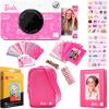 image:imageKODAK Printomatic FullColor Instant Print Camera Starter Bundle  Carrying Case  Zink 20pk Photo Paper  Colorful Photos On 2x3quot StickyBack Paper  Fun Gift for Birthday Christmas Holiday  PinkLight Pink