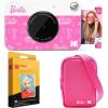 image:imageKodak x Barbie Printomatic FullColor Instant Print Digital Camera Barbie Starter Bundle Signature Style Barbie Deluxe Camera Case  Zink Paper 20 SheetsSignature Style