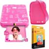 image:imageKodak x Barbie Step Slim Wireless Instant Portable Photo Mobile Printer Iconic Style Barbie Deluxe Camera Case  Barbie Photo Album  Zink Paper 20 SheetsLight Pink