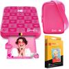 image:imageKodak x Barbie Step Slim Wireless Instant Portable Photo Mobile Printer Iconic Style Barbie Deluxe Camera Case  Barbie Photo Album  Zink Paper 20 SheetsDark Pink