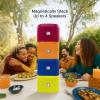image:imageKODAK SOUNDBRIX Magnetic Splittable Bluetooth Speaker Wireless Portable Bluetooth Speaker with 4 Speaker Pairing Stereo Sound and 5H Playtime Water Resistant for Home Outdoor for Men WomenTreble Gray