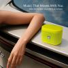 image:imageKODAK SOUNDBRIX Small Speaker Bluetooth Speaker with 360HD Stereo Sound and Robust Bass Yellow Mini Speakers IP64 Water Resistant Portable Speakers for Shower Room Car Trip Ideal Gift for Men WomenYellin Yellow