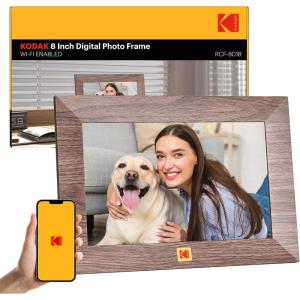 image:imageKODAK 8Inch WiFi Digital Picture Frame 1280x 800 IPS HD Touchscreen Digital Photo Frame with 32GB Storage Easy Setup to Share Photos or Videos Instantly from AnywhereKhakiWiFi8 Inches