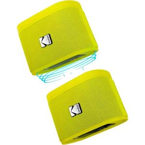 image:imageKODAK SOUNDBRIX Magnetic Splittable Bluetooth Speaker Wireless Portable Bluetooth Speaker with 4 Speaker Pairing Stereo Sound and 5H Playtime Water Resistant for Home Outdoor for Men WomenYellin Yellow
