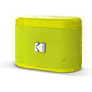image:imageKODAK SOUNDBRIX Small Speaker Bluetooth Speaker with 360HD Stereo Sound and Robust Bass Yellow Mini Speakers IP64 Water Resistant Portable Speakers for Shower Room Car Trip Ideal Gift for Men WomenYellin Yellow