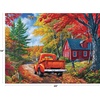 image:imageRoseArt  Kodak  Maine Road 350 Piece Jigsaw Puzzle Scenic Autumn Landscape Puzzle for AdultsMaine Road