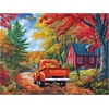 image:imageRoseArt  Kodak  Maine Road 350 Piece Jigsaw Puzzle Scenic Autumn Landscape Puzzle for AdultsMaine Road