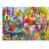 image:imageRoseArt  Kodak Premium  Assos Village  1000 Piece Jigsaw Puzzle for AdultsBird Bath Garden