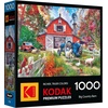 image:imageRoseArt  Kodak Premium  City Street Fair  1000 Piece Jigsaw Puzzle for Adults Vibrant Vendors Artwork  Made in USABig Country Barn