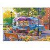 image:imageRoseArt  Kodak Premium  City Street Fair  1000 Piece Jigsaw Puzzle for Adults Vibrant Vendors Artwork  Made in USACity Food Truck