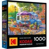 image:imageRoseArt  Kodak Premium  City Street Fair  1000 Piece Jigsaw Puzzle for Adults Vibrant Vendors Artwork  Made in USACity Food Truck