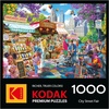 image:imageRoseArt  Kodak Premium  City Street Fair  1000 Piece Jigsaw Puzzle for Adults Vibrant Vendors Artwork  Made in USACity Street Fair