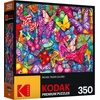 image:imageRoseArt  Kodak Premium  Colorful Butterflies  350 Piece Jigsaw Puzzle for Adults
