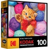 image:imageRoseArt  Kodak Premium  Cuddly Yarn Box  100 Piece Jigsaw Puzzle for Adults