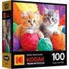 image:imageRoseArt  Kodak Premium  Golden Puppy Pals  100 Piece Jigsaw Puzzle for AdultsFuzzy Yarn Balls