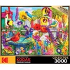 image:imageRoseArt  Kodak Premium  Vintage Toy Box  3000 Piece Jigsaw Puzzle for AdultsBird Bath Garden