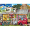 image:imageRoseArt  Kodak Premium 350 Piece Puzzle  Sunset Camper with Golden Retriever Vibrant Lakeside Scene Jigsaw Puzzle for Adults 24 x 18 Finished SizeAll Good Antiques