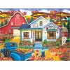 image:imageRoseArt  Kodak Premium 350 Piece Puzzle  Sunset Camper with Golden Retriever Vibrant Lakeside Scene Jigsaw Puzzle for Adults 24 x 18 Finished SizeJuniors Farmer Market