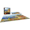 image:imageRoseArt  Kodak Premium 350 Piece Puzzle  Sunset Camper with Golden Retriever Vibrant Lakeside Scene Jigsaw Puzzle for Adults 24 x 18 Finished SizeLakeshore Living