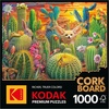image:imageRoseArt  Kodak Premium Cork  Open for Business  1000 Piece Jigsaw Puzzle for AdultsCactus Critters