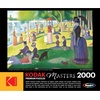image:imageRoseArt  Kodak Premium Masters  A Sunday Afternoon on The Island of La Grand Jatte by Georges Seurat  2000 Piece Jigsaw Puzzle for AdultsThe Island of La Grand Jatte by Georges Seurat